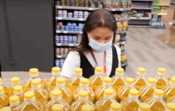 магазин, супермаркет, продукти, соняшникова олія